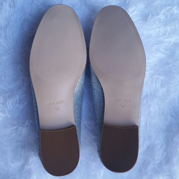 Nine West Lightning Bolt Glitter Loafers - Picture 6 of 8